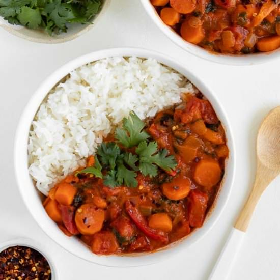Vegan Thai Red Curry - Recipe photo by purelykaylie