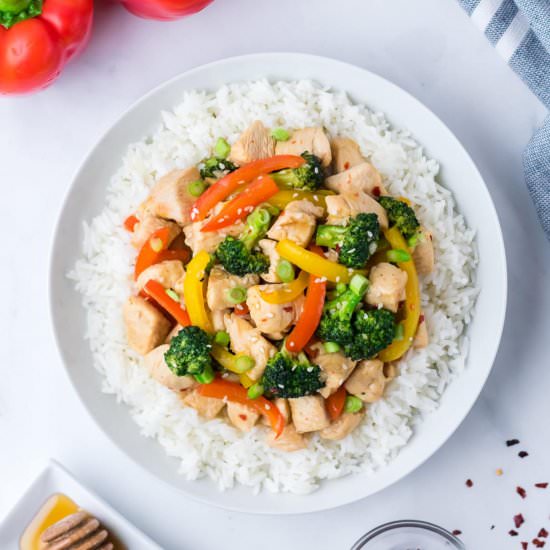 Garlic Chicken Stir Fry - Recipe photo by Azestybite