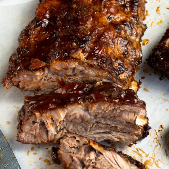 Fall Off The Bone Baby Back Ribs - Recipe photo by TheDeliciousSpoon