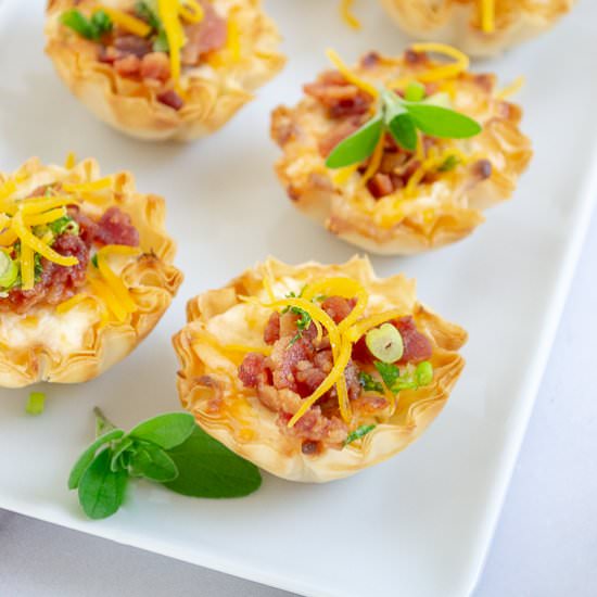 Bacon Cheese Cups - Recipe photo by House of Elyn Ryn