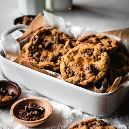 Milk Chocolate Toffee Cookies - Recipe photo by kickassbaker