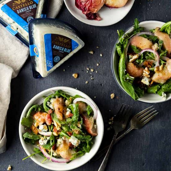 Grilled Peach Salad - Recipe photo by Went Here 8 This