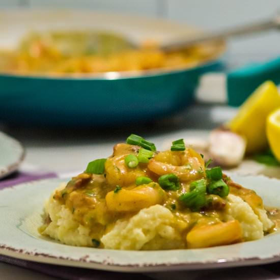 Shrimp and Grits - Recipe photo by thecaglediaries
