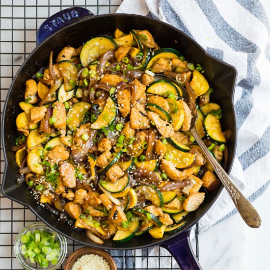 Zucchini Stir Fry - Recipe photo by wellplated