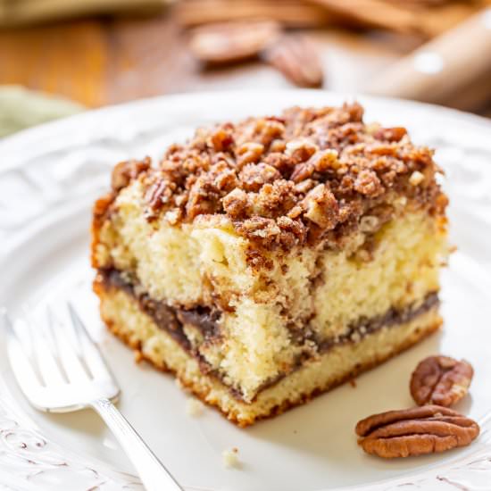 Sour Cream Coffee Cake - Recipe photo by Savingroomfordessert