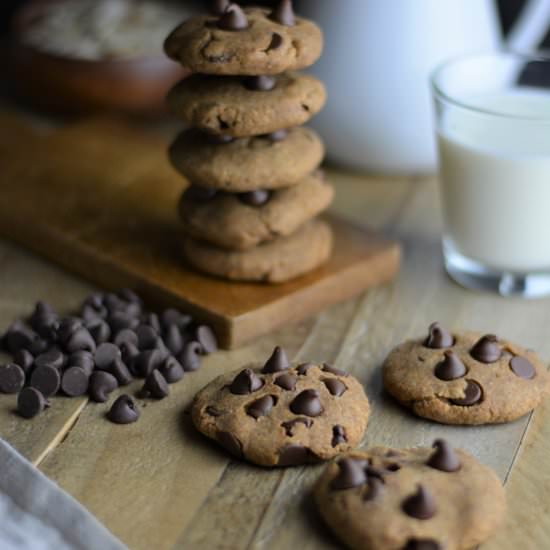 Vegan & Paleo Chocolate Chip Cookie - Recipe photo by Lime Thyme