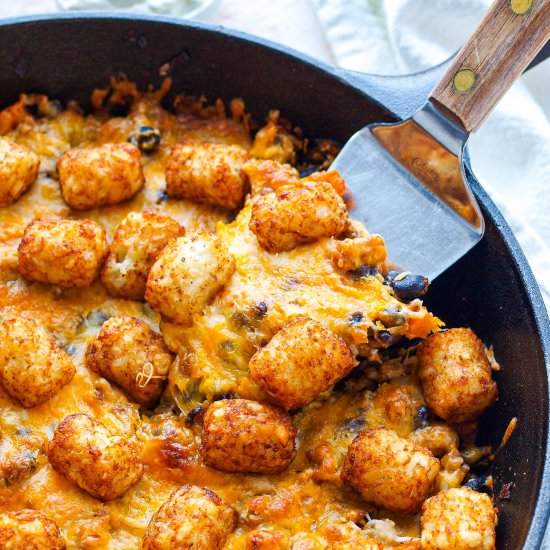 Taco Tater Tot Casserole - Recipe photo by MaesMenu