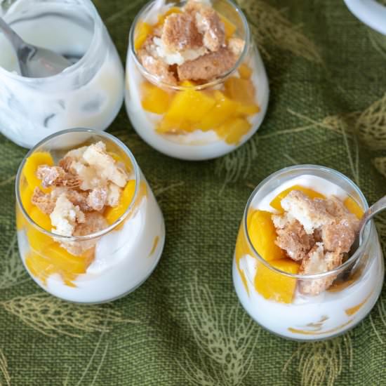 Mango Coconut Yogurt Parfait - Recipe photo by Chef Molly