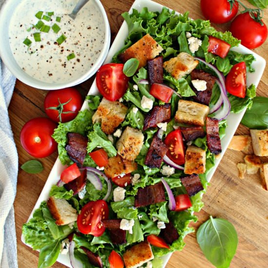 BLT Salad - Recipe photo by agoudalife
