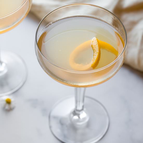 Bees Knees Cocktail - Recipe photo by foodfaithfitness