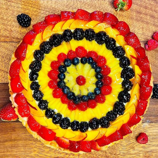 Fresh Fruit Tart - Recipe photo by Maplewoodroad.com