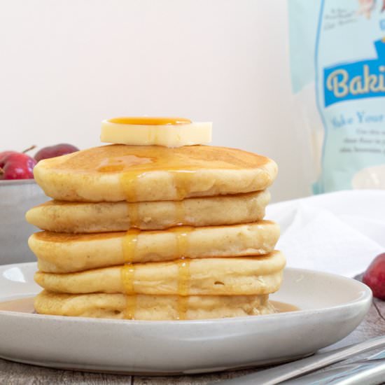 Best Gluten Free Pancakes - Recipe photo by mapleandthyme