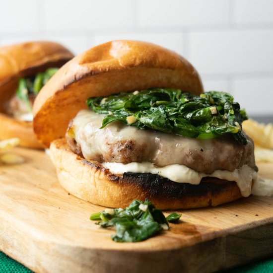 South Philly Pork Burgers - Recipe photo by JawnsICooked