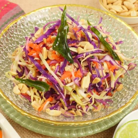 Indian-ish Coconut Cabbage Salad - Recipe photo by MyIndianStove