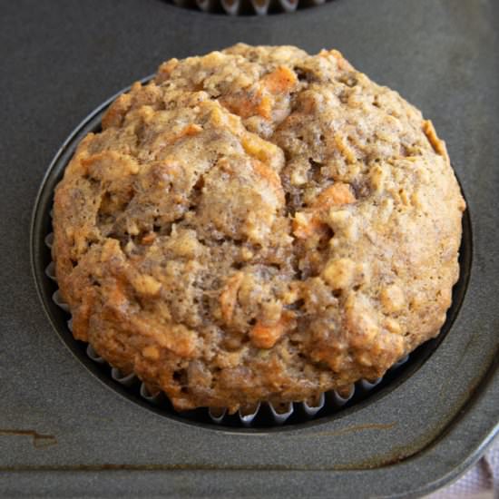Apple Carrot Breakfast Muffins - Recipe photo by Mealswithmaggie