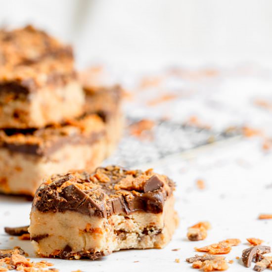 Butterfinger® Cookie Dough Bars - Recipe photo by SprinklesandSeaSalt
