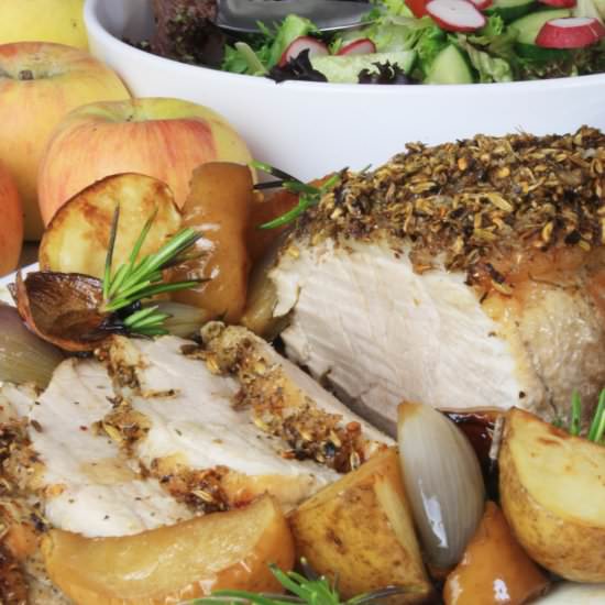 Tuscan Roast Pork - Recipe photo by chezlerevefrancais
