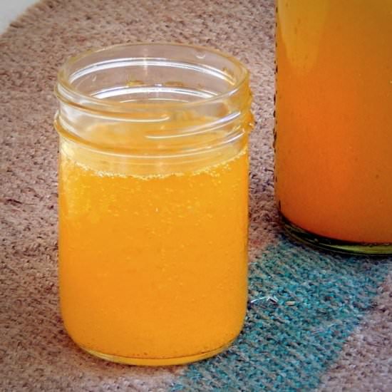 Turmeric soda: healthy & delicious! - Recipe photo by Emillie