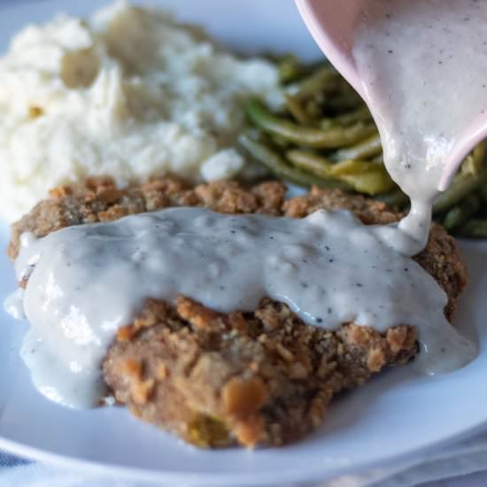 Vegan Country Fried Steak - Recipe photo by 86Eats