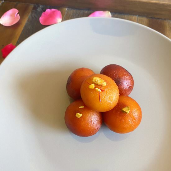 Gulab Jamun - Recipe photo by MostlyMasala