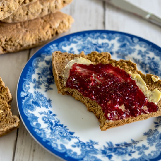 Traditional Irish Treacle Farls - Recipe photo by Traybakes and More
