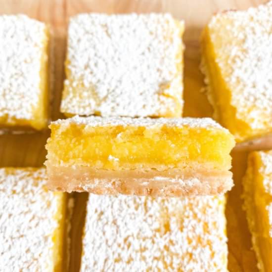 Zesty Lemon Bars - Recipe photo by Icing on the Bake