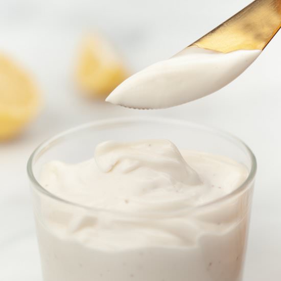 Homemade Aquafaba Vegan Mayo - Recipe photo by avocadocentric