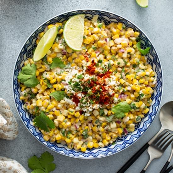 Mexican Street Corn Salad - Recipe photo by bellyfull