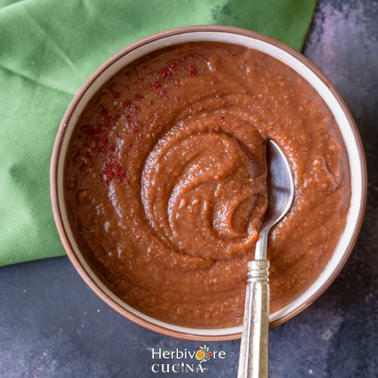 Instant Pot Dates Tamarind Chutney - Recipe photo by Herbivore Cucina