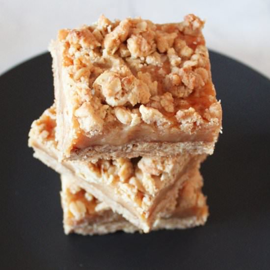 Caramel Crumb Bars - Recipe photo by itsnotcomplicatedrecipes