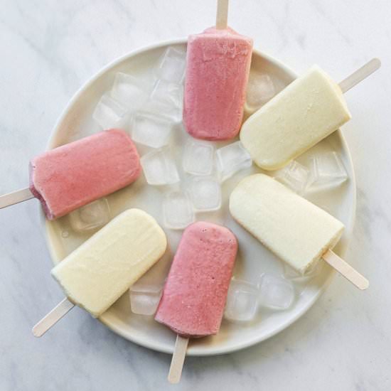 Fruit and yogurt ice lollies - Recipe photo by Shecanteatwhat