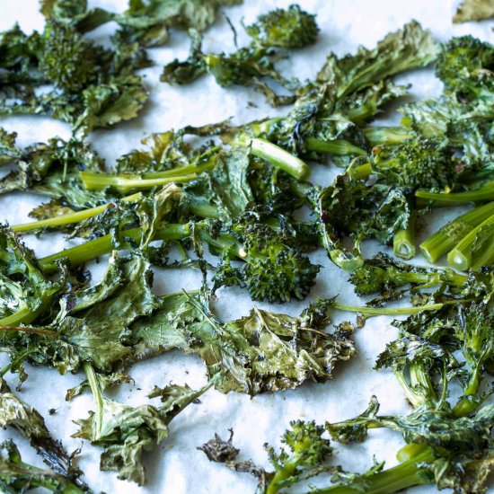 Roasted Broccoli Rabe - Recipe photo by Chef Molly