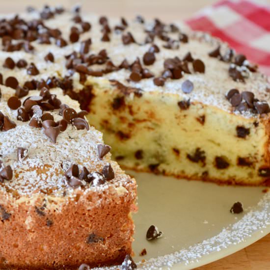 Chocolate Chip Ricotta Cake - Recipe photo by This Italian Kitchen