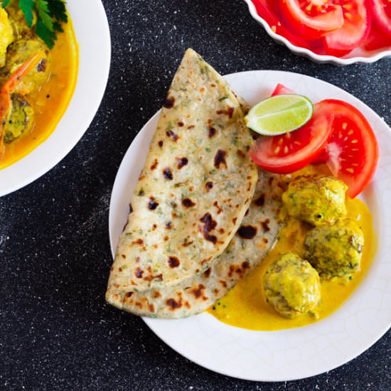 Chicken Meatball Yellow Curry - Recipe photo by celebratingflavors