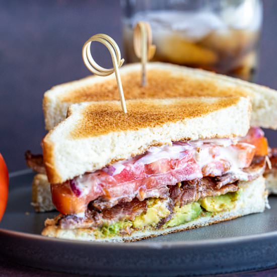BLAT Sandwich - Recipe photo by Aredspatula