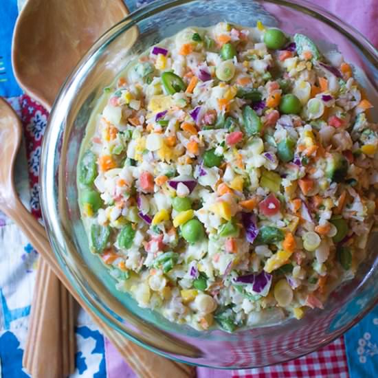 Raw Slaw - Recipe photo by a zest for life
