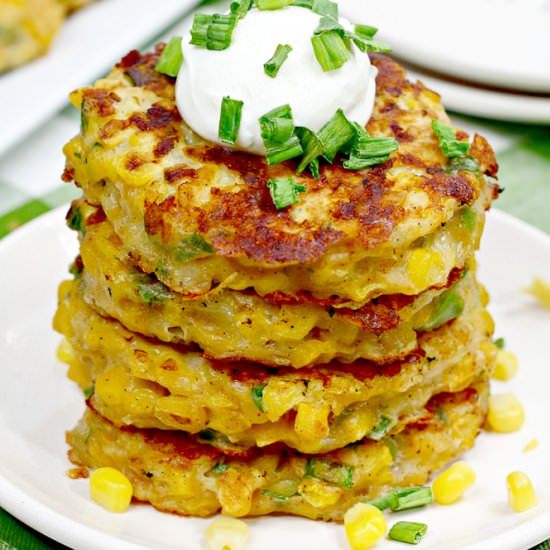 Corn Fritters - Recipe photo by BakingBeauty