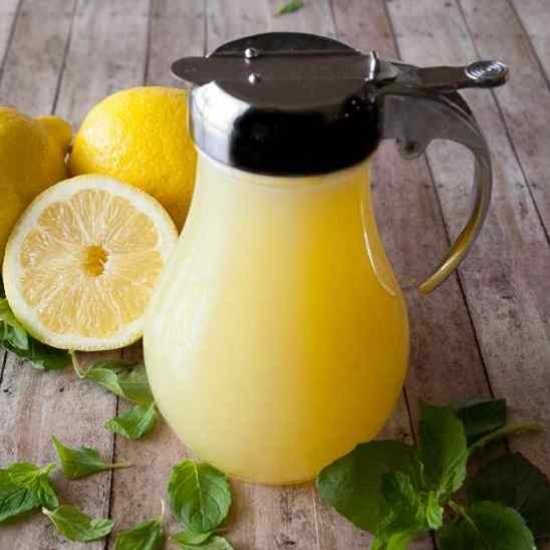 Lemon Cream Syrup - Recipe photo by Mindees Cooking Obsession