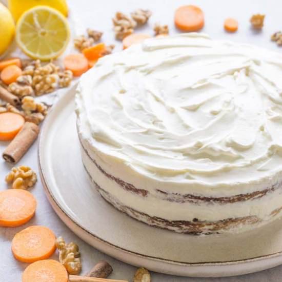 gluten-free keto carrot cake - Recipe photo by HereToCook