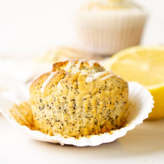 Lemon Poppy Seed Muffins - Recipe photo by eightforestlane