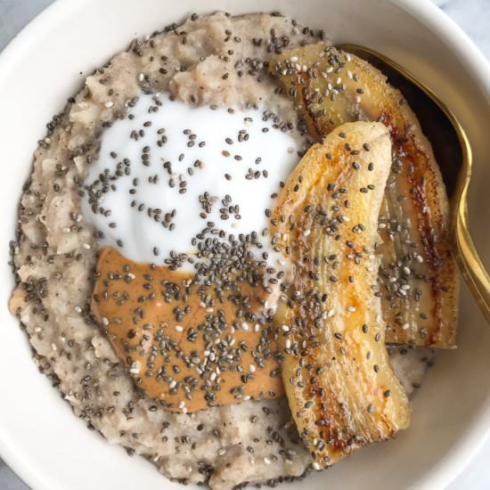 Grain-Free Banana Bread ‘Oatmeal’ - Recipe photo by livlabelfree