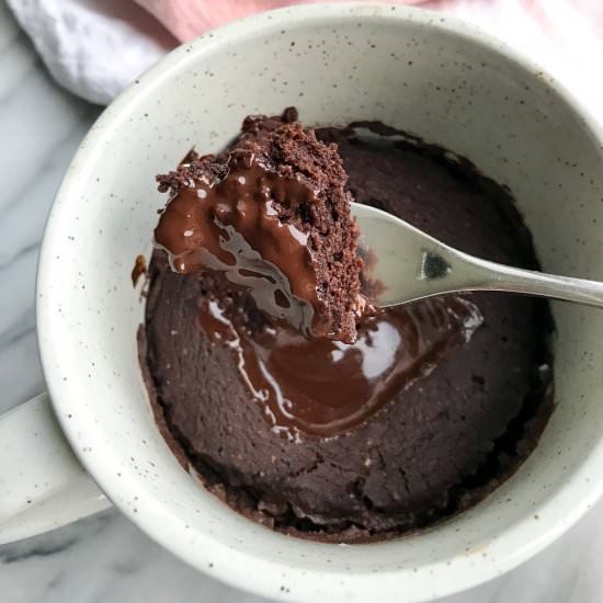 Double Chocolate Mug Cake - Recipe photo by livlabelfree
