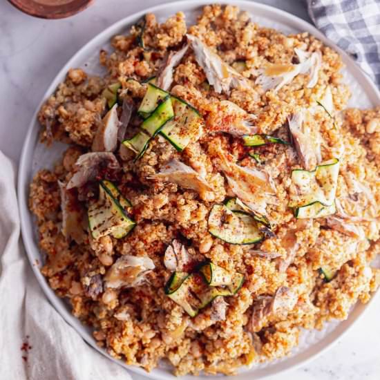 Smoked Mackerel Salad with Quinoa - Recipe photo by TheCookReport