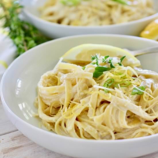 Lemon Ricotta Pasta - Recipe photo by laughingspatula.com