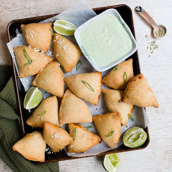 Mexican samosas - Recipe photo by cherryonmysundae