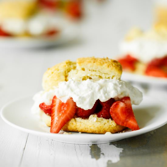 Strawberry Shortcake - Recipe photo by basilanddill