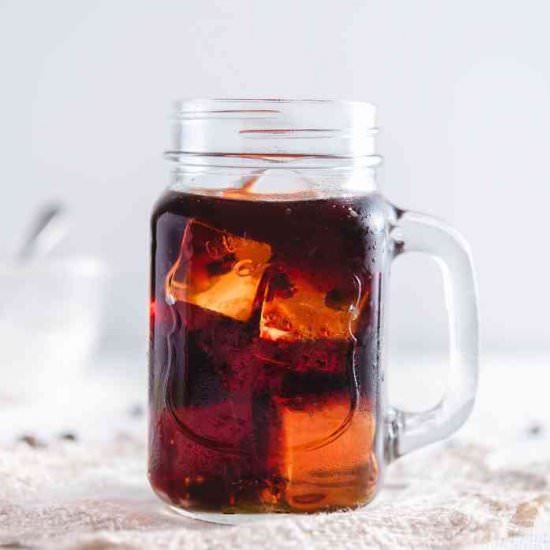 Instant Pot Iced Coffee Concentrate - Recipe photo by Everything Pretty