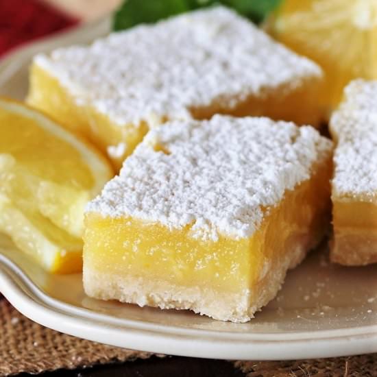 Lemon Bars - Recipe photo by thekitchenismyplayground