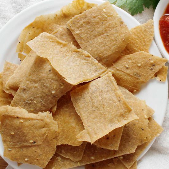 GF Sourdough Discard Crackers - Recipe photo by fresh is real