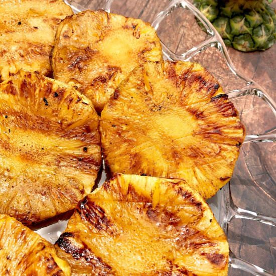 Grilled Pineapple - Recipe photo by Hoorah to Health
